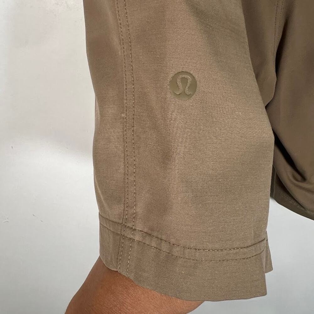 Lululemon Men's Commission Short 9" Short 40 Artifact Tan Pockets Athletic - Picture 6 of 7